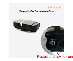 Magnetic Car Sunglasses Case
