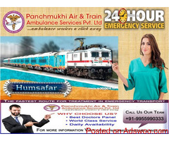 Use Emergency Patna Train Ambulance service at Minimum Budget by Panchmukhi