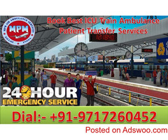 Train Ambulance in Patna - MPM Ambulance at Minimal Cost