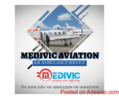 Obtain the Splendid Emergency Medivic Aviation Air Ambulance Services in Bokaro