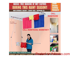 Call 08309419571 for Cloth Hanger in Khammam, Ceiling Hanger in Khammam, Balcony Cloth Dry Hanger