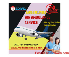Utilize the Air Ambulance Service in Ranchi with certified Amenities by Medivic