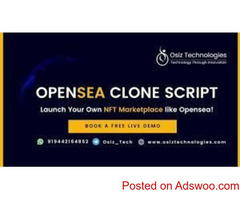 OpenSea Clone Script - To Launch a NFT Marketplace like OpenSea