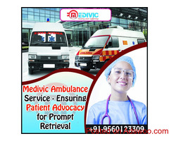 Medivic Ambulance Service in New Town, Kolkata with Professional Team