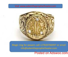 Prevent poverty with magic ring spells +27820706997