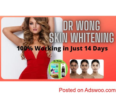 Dr Wong Skin Whitening Cream Serum Tonic and Soap with Fast and Ensure Results