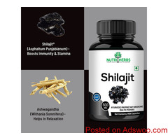 Shilajit Capsules For Men – Nutriherbs