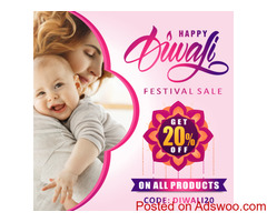 Diwali Sale 2021: Get 20% Off on Baby and Mother Care Products