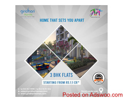 3BHK Apartments in Kismatpur | GiridhariHomes