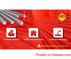 Best TMT Steel Manufacturers in India – rdtmt.com