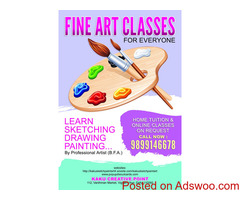 LEARN SKETCHING, DRAWING, PAINTING, FINE ART BASICS... HOME TUTOR- Delhi, NRC