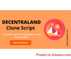 Create Your Own NFT Gaming Platform Like Decentraland