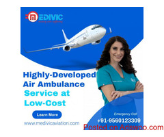 The Best Air Ambulance from Jamshedpur by Medivic with Capable Solution