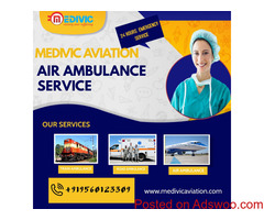 Use Medivic Air Ambulance Services in Raipur with Modern Therapeutic Care