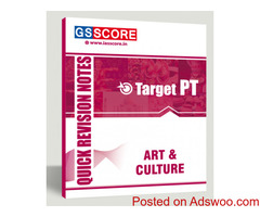 Art & Culture for IAS Prelims: Target PT 2021 (Quick Revision Notes)