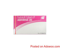 Tadalafil 20mg dosage | Abhirise 20 mg