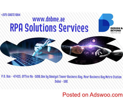 RPA Solutions Services Dubai/RPA in Dubai