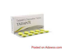 Buy Tadapox 80 mg tablets | tadalafil 20 mg and dapoxetine 60mg