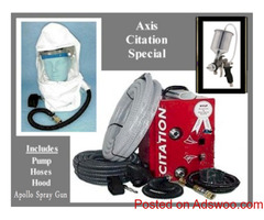 Get plenty of cool fresh air while painting using the portable and safe Hobbyair