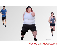 The largest knee braces for obese men and women!