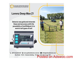 LORENZ DEEPMAX Z1 METAL DETECTOR