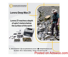 LORENZ DEEPMAX Z1 METAL DETECTOR