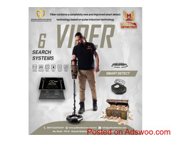 Viber multi-system metal detector 6 search systems for buried treasures