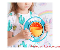 360-Degree Rotating Baby Bowl !