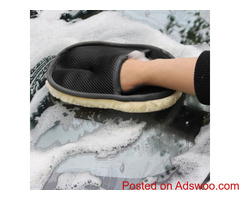Plush Car Washing Glove