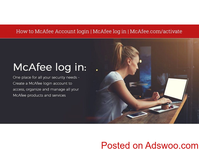 mcafee login - 1/1