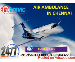 Select Certified Quality by Medivic Air Ambulance Service in Chennai at Genuine Cost
