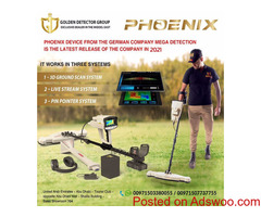 Mega Detection Phoenix 3D Ground Scanner Metal Detector Professional Geolocator