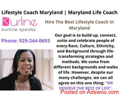 Lifestyle Coach Maryland | Maryland Life Coach | Kurline Speaks