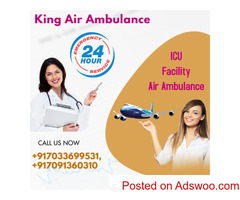 Book Reliable Patient Reallocated Air Ambulance Services in Varanasi