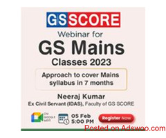 GS MAINS CLASSES 2023