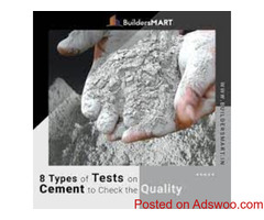 Types of Tests on Cement | cement quality test | consistency test of cement
