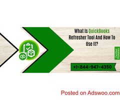 How To Use the QuickBooks Refresher tool +1-844-947-4350