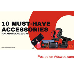 10 Must Have Accessories For An Organized Car