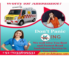 King Ground Ambulance Service in Patna – With Life Support System