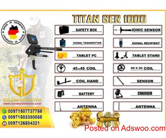 TITAN GER - 1000 metal detector  5 SEARCH SYSTEMS