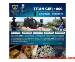 TITAN GER – 1000 5 Search System gold and metal detector