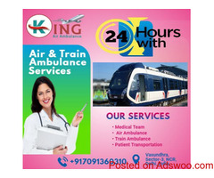King Train Ambulance in Patna- At Your Service Forever