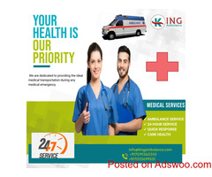 King Efficient Ventilator Ground Ambulance Service in Katihar, Bihar