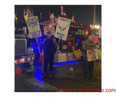 Support the Trucker Freedom Convoy with your Bitcoin or Ethereum