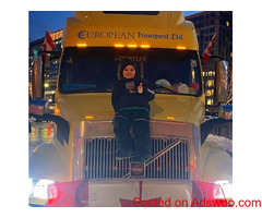 Support the Trucker Freedom Convoy with your Bitcoin or Ethereum