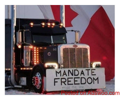 Support the Trucker Freedom Convoy with your Bitcoin or Ethereum
