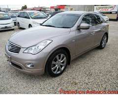2010 Infinity EX37 GT 4WD, mileage 106670 KM.