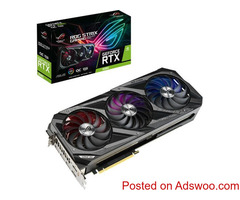 ASUS GeForce RTX 3080 Republic of Gamers Strix Gaming OC Graphics Card