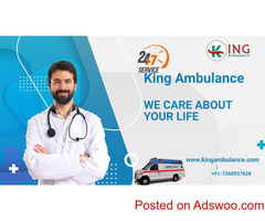 King Road Ambulance Services in Sri Krishna Puri, Patna – Respite in Health Crisis