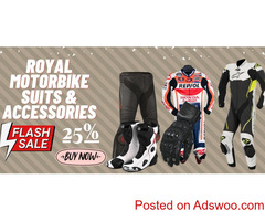 ROYAL MOTORBIKE SUITS AND ACCESSORIES